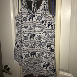 Sienna Sky elephant tank